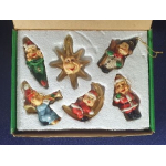 Laafse kerstversiering, 6 Kerstboomhangers in doos